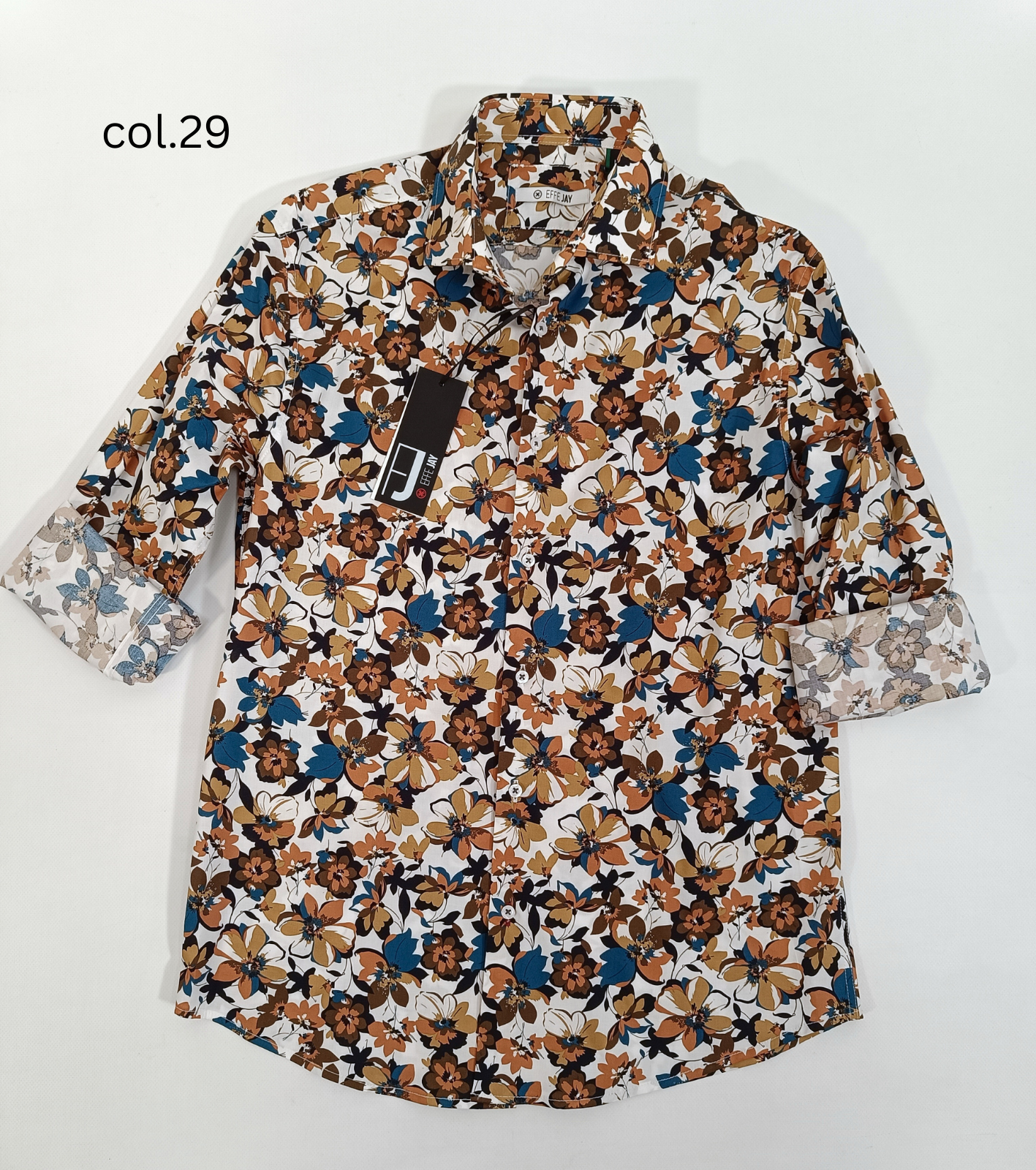 MEN'S SHIRT S/L 25082818 Tellini S.r.l. Wholesale Clothing